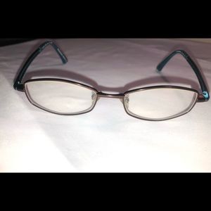 Morel Womens Glasses - Koali Teal & Bronze, Metal Frame